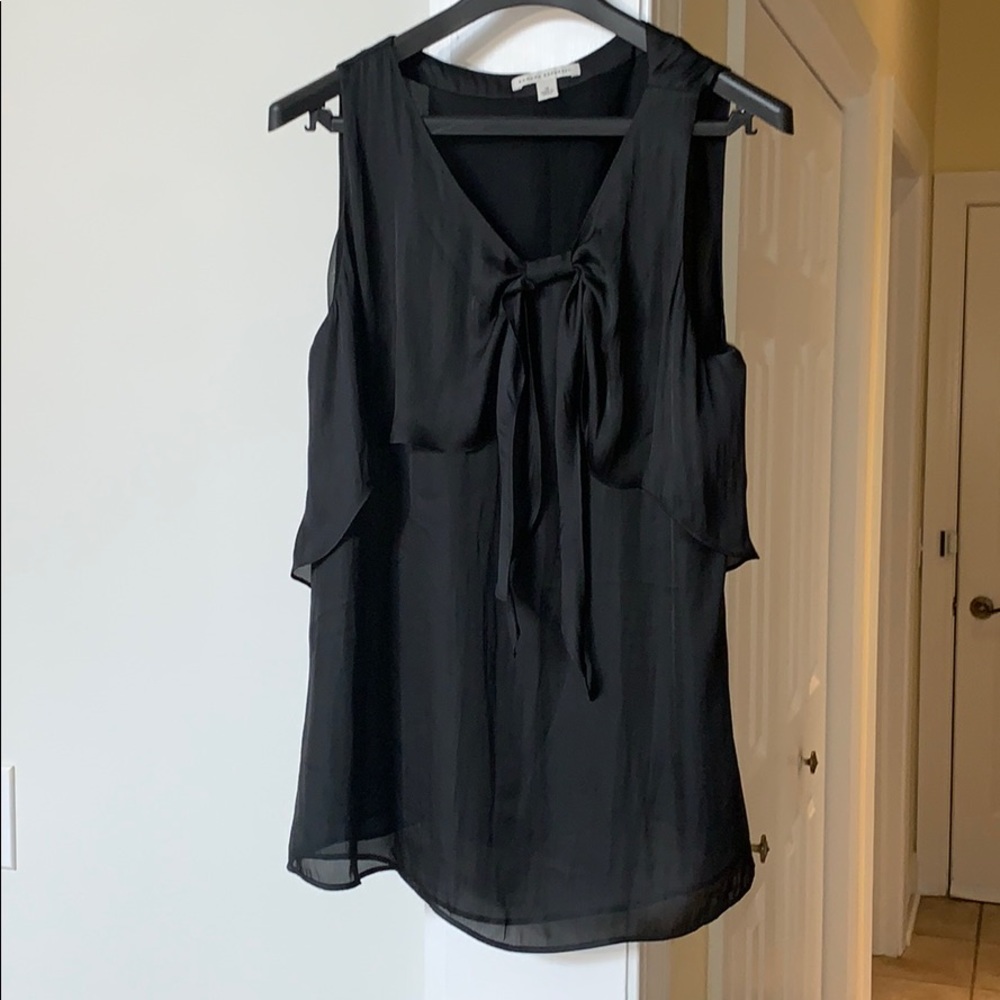 Banana Republic Black Sleeveless Blouse